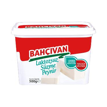 Bahçıvan Yarım Yağlı Laktozsuz Süzme Peynir 500 gr