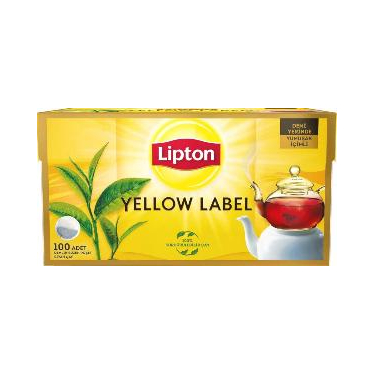 Lipton Yellow Label Demlık Poset Cay 100'lu 320 gr