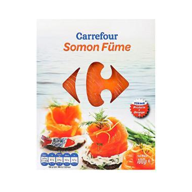 Carrefour Somon Füme 100 gr